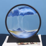 SandRuhe™ Dynamische Sandkunst – Blau