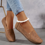Lyrissa – Bequeme Genähte Schuhe – Camel