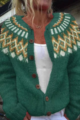 Liorra - Bequemer Cardigan – Grün