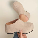 Karmia – Bequeme Rutschfest Schuhe – Khaki