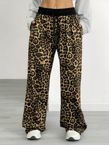Lucian | Bequeme und stilvolle Leggings im Leopardenmuster – Hellbraun