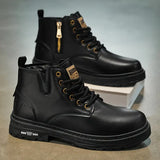 Devin - Wasserdichte Rutschfeste Stiefel – Schwarz