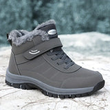 ThermoStep - orthopädische winterschuhe – Grau
