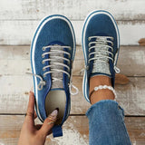 Isidora - Atmungsaktiver Turnschuh Aus Spitze – Blau