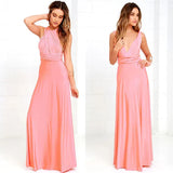 Vielseitiges Elastisches Wickelkleid - Denise – Rosa