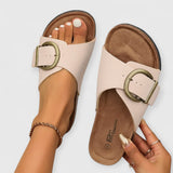 DELPHINE | Elegante Komfortsandalen – Hellrosa