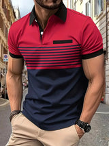 Stylisches Herrenpolo für alle Anlässe – Rot