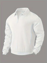 Maximilian – Moderner Pullover im Vintage-Stil – Weiß