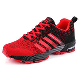 Bequem - herren-laufschuhe für dynamisches lauftraining – Rot