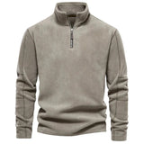 ROMAN - Warmer Herren Langarm-Pullover – Khaki