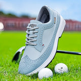 Sterling™ Präzisions-Golfschuhe - Optimale Stabilität, Komfort und Stil für Golfer – Hellblau