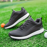 Lars™ Herren Golfschuhe – Sportlich, Rutschfest mit Atmungsaktivem Komfort und Stil – Schwarz