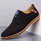 Muoja – Schnürschuhe Aus Kunstleder – Schwarz