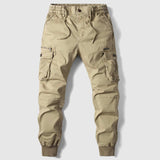 Caelan | Herren Cargo Jogger Hose mit Cargotaschen – Khaki