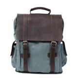 PRAGUE | Kleiner Segeltuch-Rucksack – Hellblau