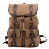 VADUZ | Canvas Reiserucksack – Khaki