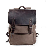 REINE | Baumwoll-Leinwand-Rucksack – Kaffee