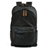 AMSTERDAM | Vintage Canvas Rucksack – Schwarz