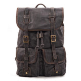 VADUZ | Canvas Reiserucksack – Grau
