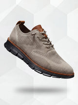 Atmungsaktive Ultracomfort-Schuhe – Schwarz-Khaki