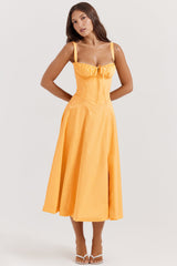 Soleil™ Eleganter Silhouettenstil – Orange