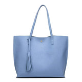 Istar Weiche Schultertasche – Himmelblau