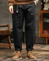 VINTAGE CARGO-HOSEN – Schwarz