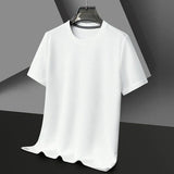 Caspian | Herren Rundhals Kurzarm T-Shirt – Weiß