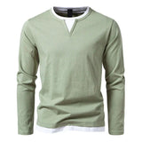Diego | langarm-henley – Groen