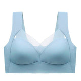 Charmante drahtlose Push-Up-BHs 1+1 GRATIS – Blau (2 Stück)