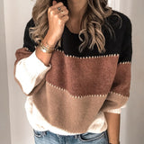 GAIA – Der elegante Wollpullover für jede Gelegenheit – Braun