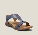 Charlotte | Elegante orthopädische Sandale für Damen – Marineblau