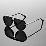 Weron - leichte Pilotenbrille – Schwarz