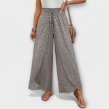 Criella – Hose mit hoher Taille – Grau