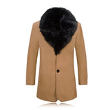 Stylischer langer mantel - marcel – Khaki