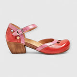 Kristina | Elegante Komfortsandalen – Rot