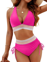 Eva | Dein selbstbewusster Bauch-Weg-Bikini – Rosa