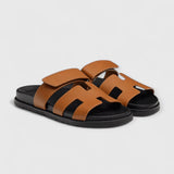 HERMANY | Elegante Designer-Sandalen – Braun