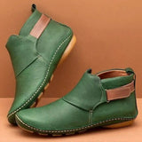 Naadine - Bequemer Wasserdichter Stiefel – Grün