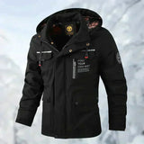 Berenike – Bequeme Wind  Und Wasserdichte Im Freien Jacke – Schwarz