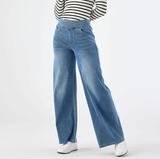 VardagStretch – Bequeme Hose mit Gummizug – Hellblau