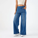 VardagStretch – Bequeme Hose mit Gummizug – Blau