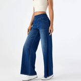 VardagStretch – Bequeme Hose mit Gummizug – Dunkelblau