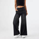 VardagStretch – Bequeme Hose mit Gummizug – Schwarz