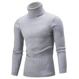 Curtis – Rollkragenpullover für Herren – Hellgrau