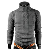 Curtis – Rollkragenpullover für Herren – Dunkelgrau