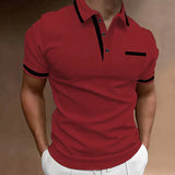 Elegantes Herren Polo Shirt für jeden Anlass – Rot