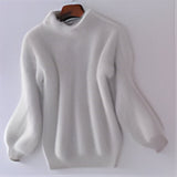 Ansel | Einfacher und stilvoller Winterpullover – Grau