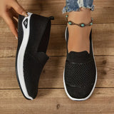 Yaelith - Atmungsaktiver Orthopädischer Slip-On Wanderschuh – Schwarz