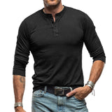 Dario | Stilvolles Langarm-Shirt 1+1 Gratis – Schwarz